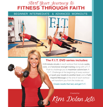 Load image into Gallery viewer, F.I.T. Faith Inspired Transformation Workout Series by Kim Dolan Leto

